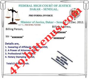 FEDERAL HIGH COURT INVOICE_1